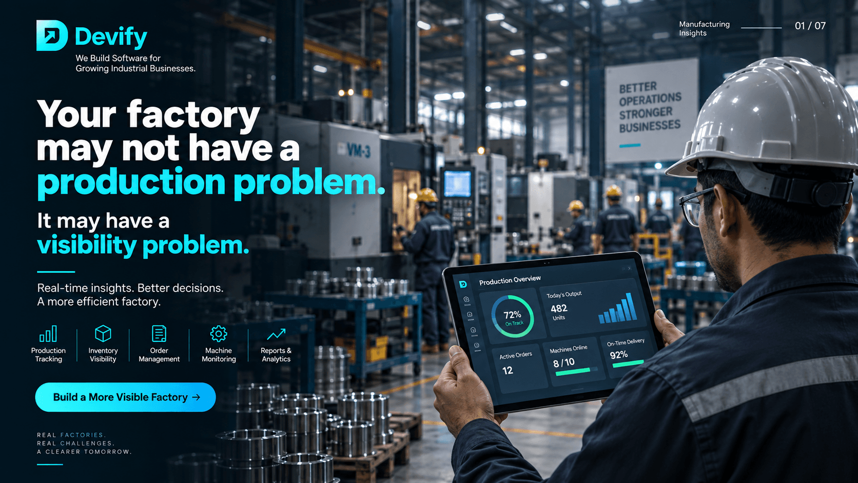 Your Factory May Not Have a Production Problem. It May Have a Visibility Problem.