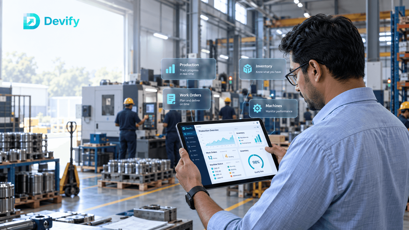 Manufacturing Software Company in Guwahati, Assam | Devify